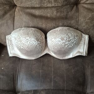 Soma Stunning Support Multiway Bra Beige Lace Size 36D